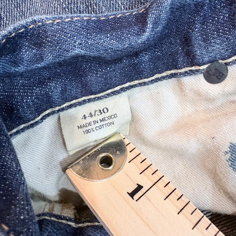 Polo Ralph Lauren Jeans Mens 44x30 Blue Classic Fit 867 Denim Designer - Picture 5 of 10